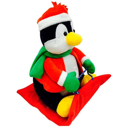 Новогодний подарок Пингвин Пончо