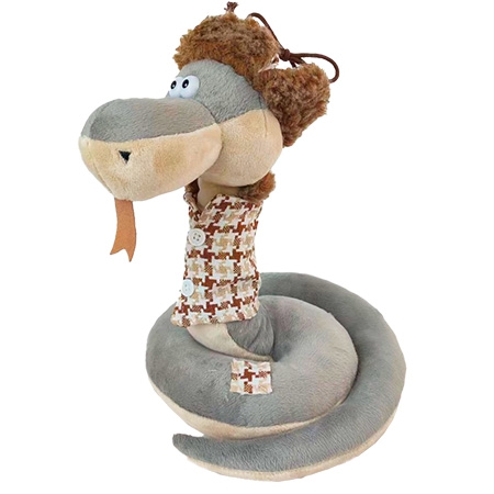 Новогодний подарок Игрушка Змейка Бадди 30см